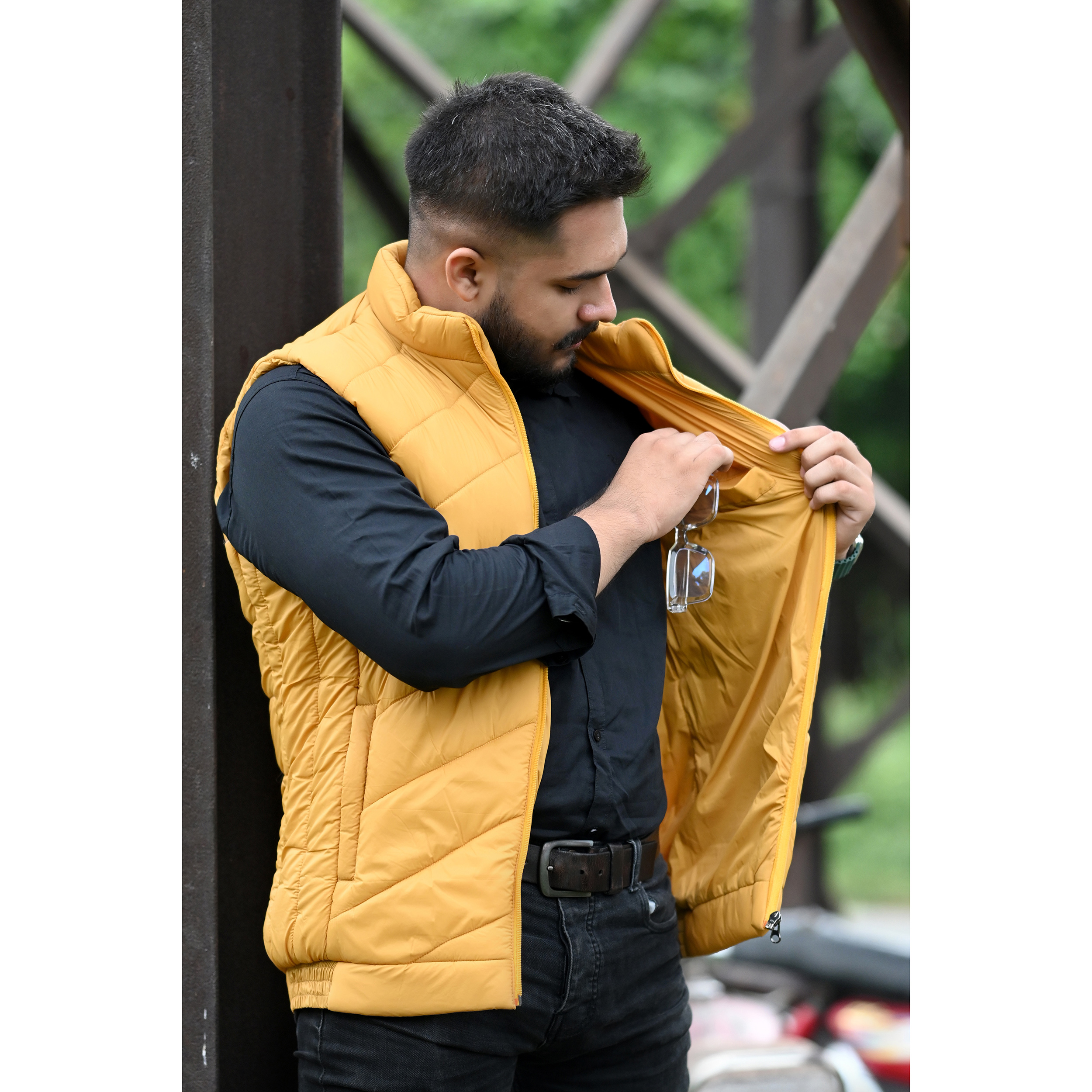 Yellow Puffer Jacket