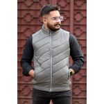 Silver Gray Puffer jacket